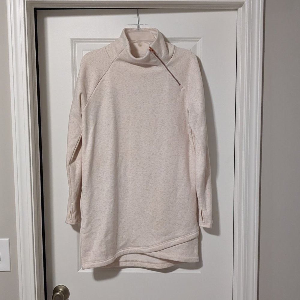 Athleta Cozy Karma Asymmetrical Dress, Small - Picture 4 of 11